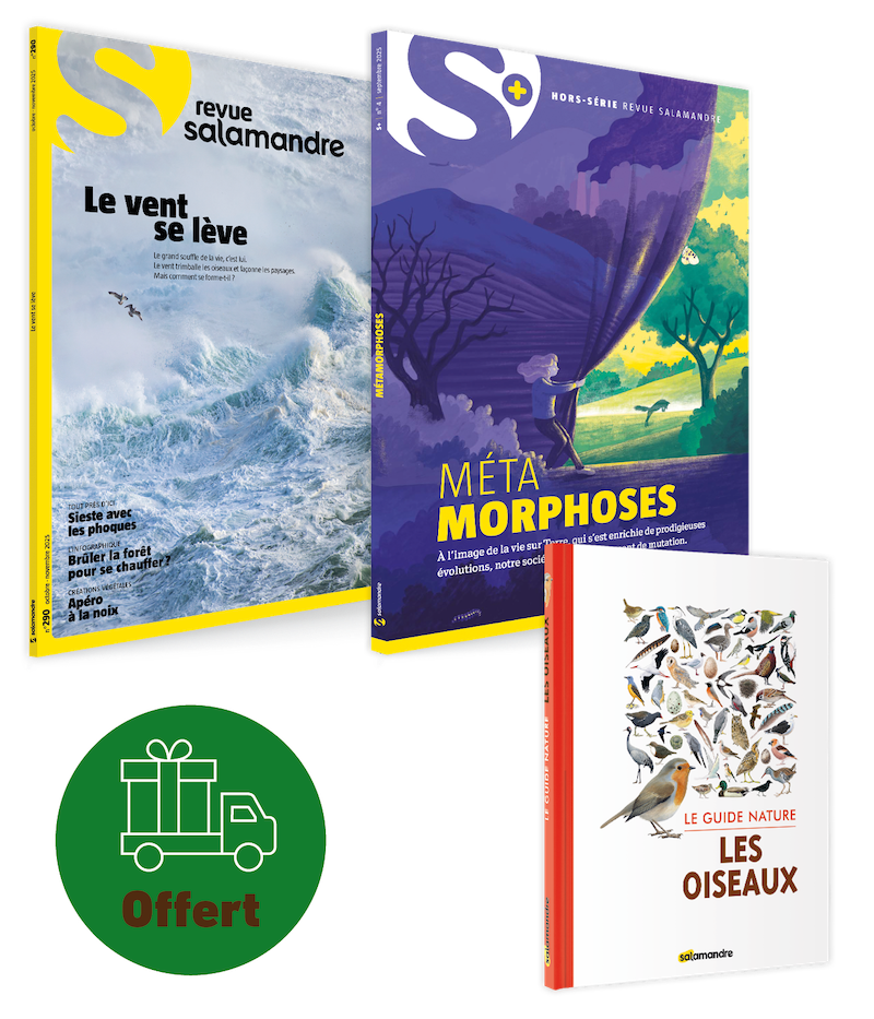 Abonnement à La Salamandre 1 an + livre Alpes