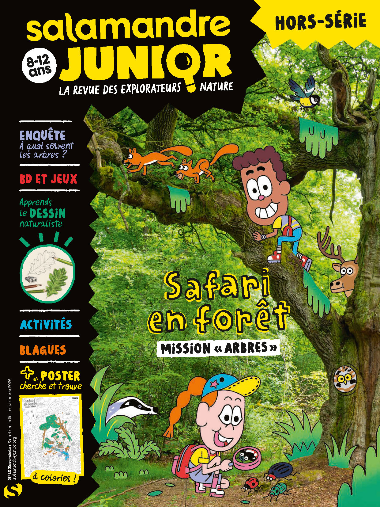 Hors-série SAJ Safari en forêt : mission « arbres » (HS n°15)