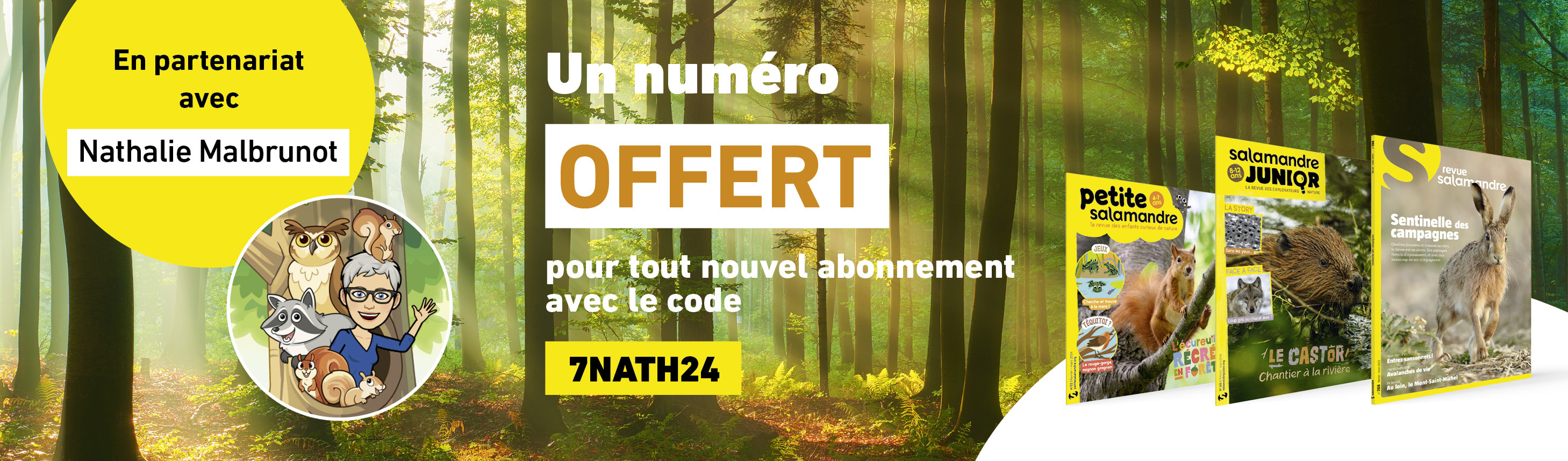 La sélection Salamandre de Nathalie !