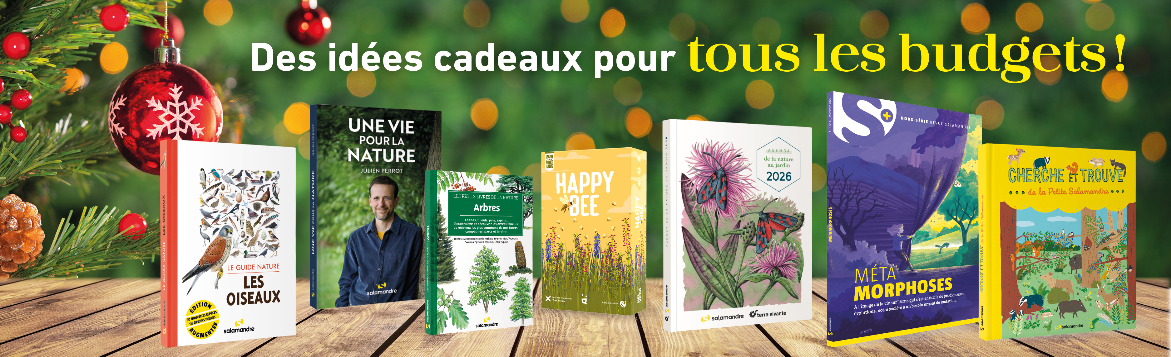 Une sélection de cadeaux pour tous les budgets !
