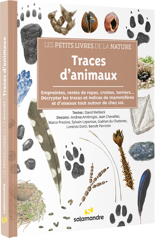 Les petits livres de la nature - Traces d'animaux